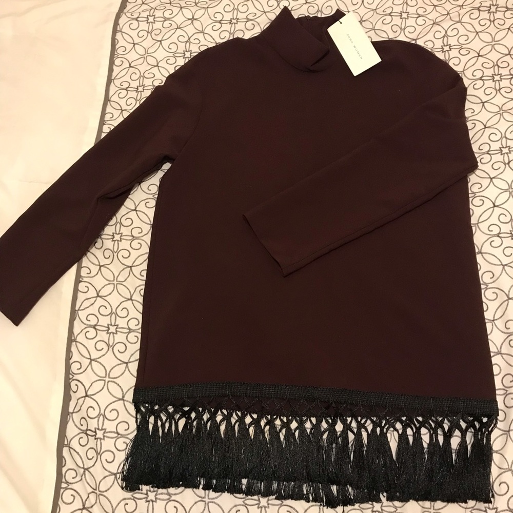 Zara classic blouse